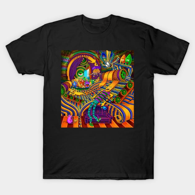 Conductor of Consciousness T-Shirt by SalviaDroid